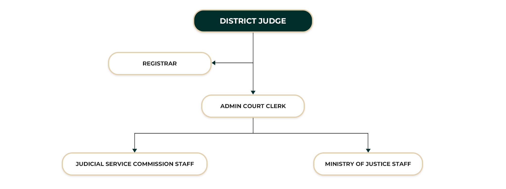District Court Akkaraipattu ORGANIZATIONAL STRUCTURE